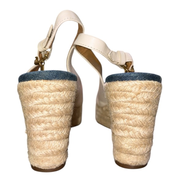 Coach Hadley Espadrille Wedge Sandals Women's 6B - Picture 3 of 10